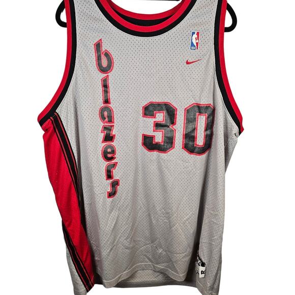 Vintage Nike Rasheed Wallace Portland Trail Blazers Jersey 2XL +2 NBA Basketball - Picture 1 of 6